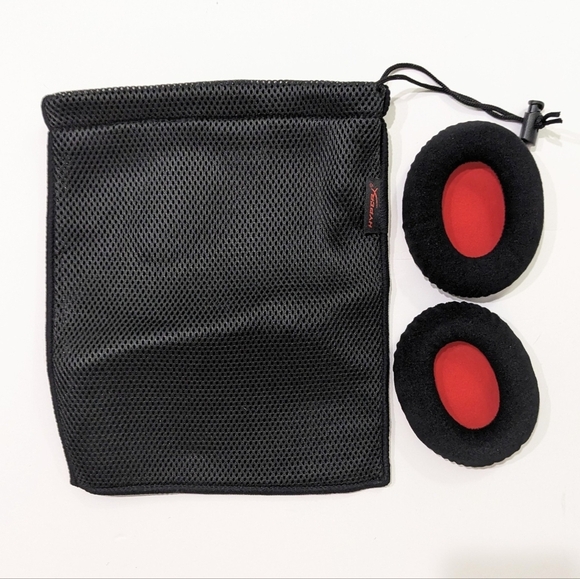 HyperX Cloud III/II Gaming Headset Replacement Ear Pads & Accessories Bag - Picture 1 of 3